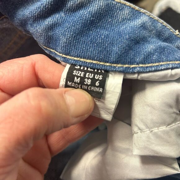 Shein ladies 6  denim jeans - Picture 3 of 6